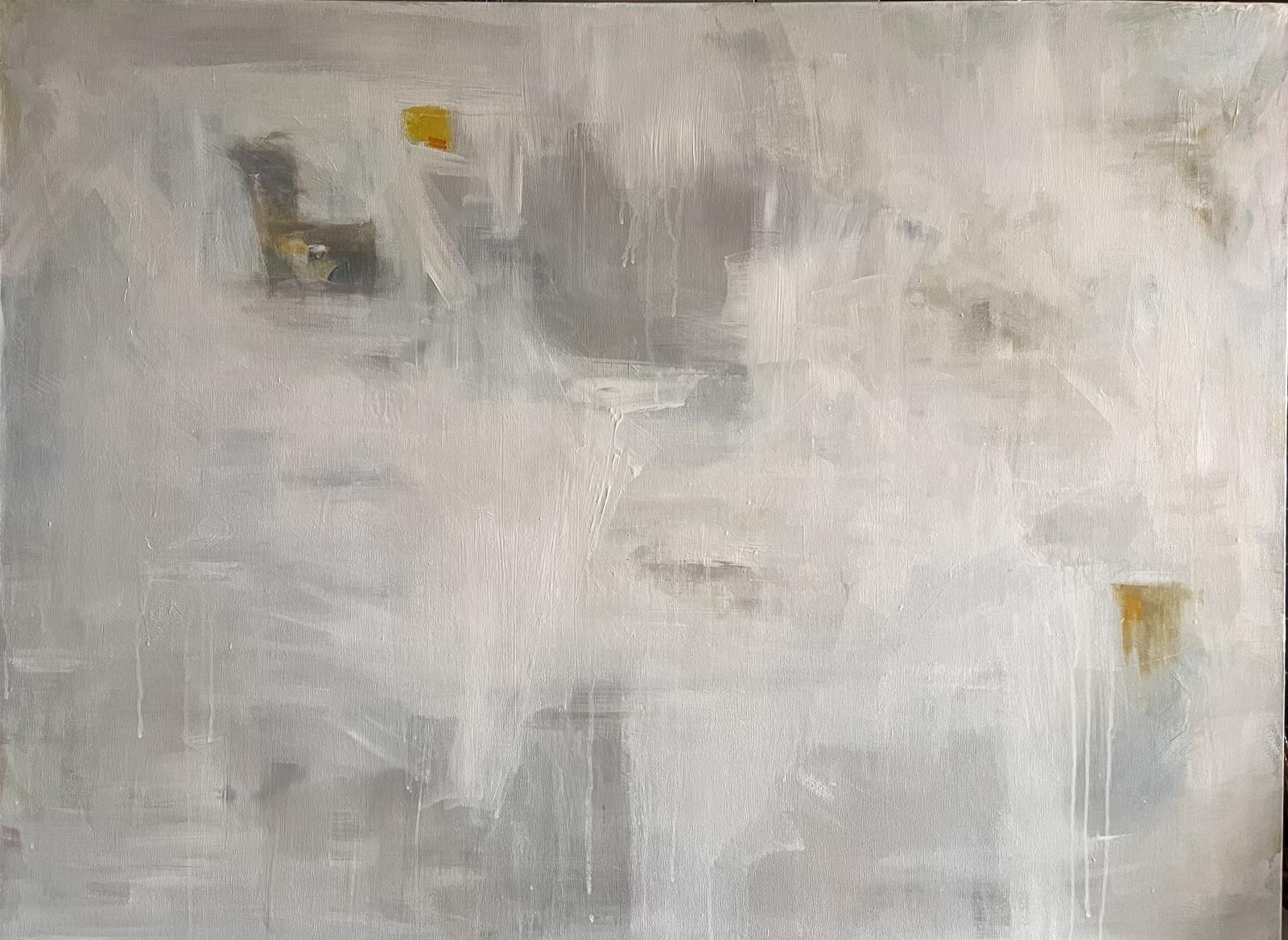 Abstract painting on canvas