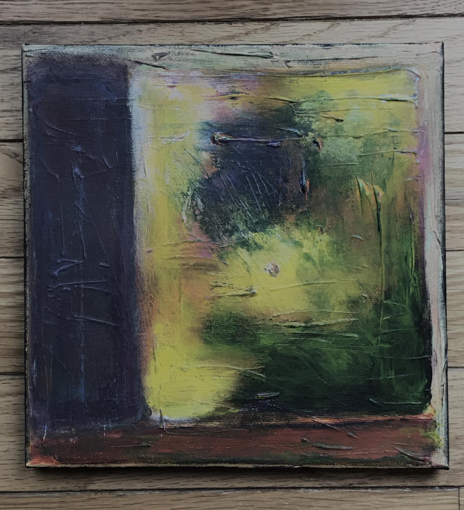 Abstract acrylic on canvas