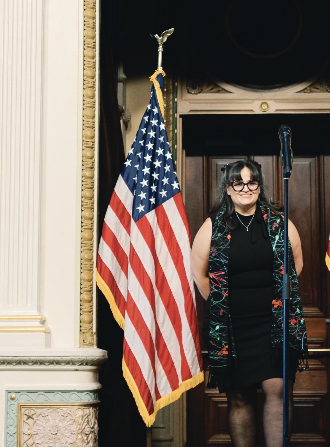 Armed Services Arts Partnership event highlighting women veterans in the Arts.