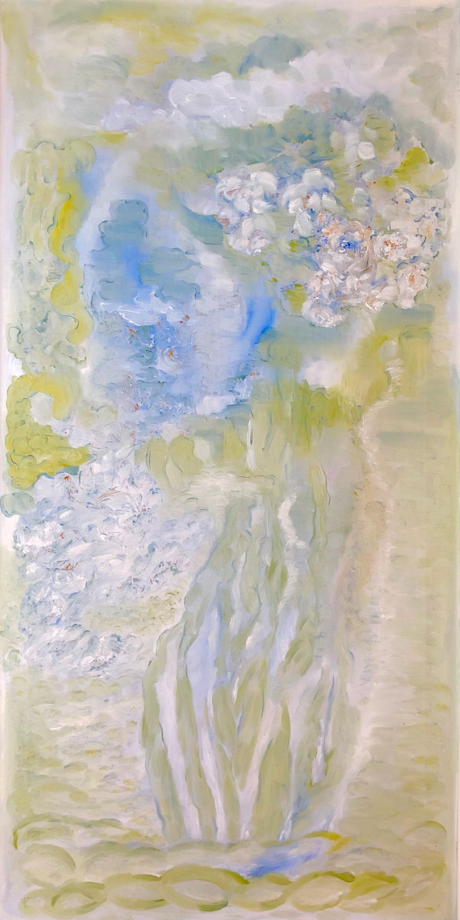 This translation draws from the classic English rendering of phrase "The loudest sound seems silent; the greatest form appears formless" from Chapter 41 of Lao Tau"s Tao Te Ching. It employs a paradoxical expression to precisely convey the original Chinese meaning: the greatest image actually transcends physical form.