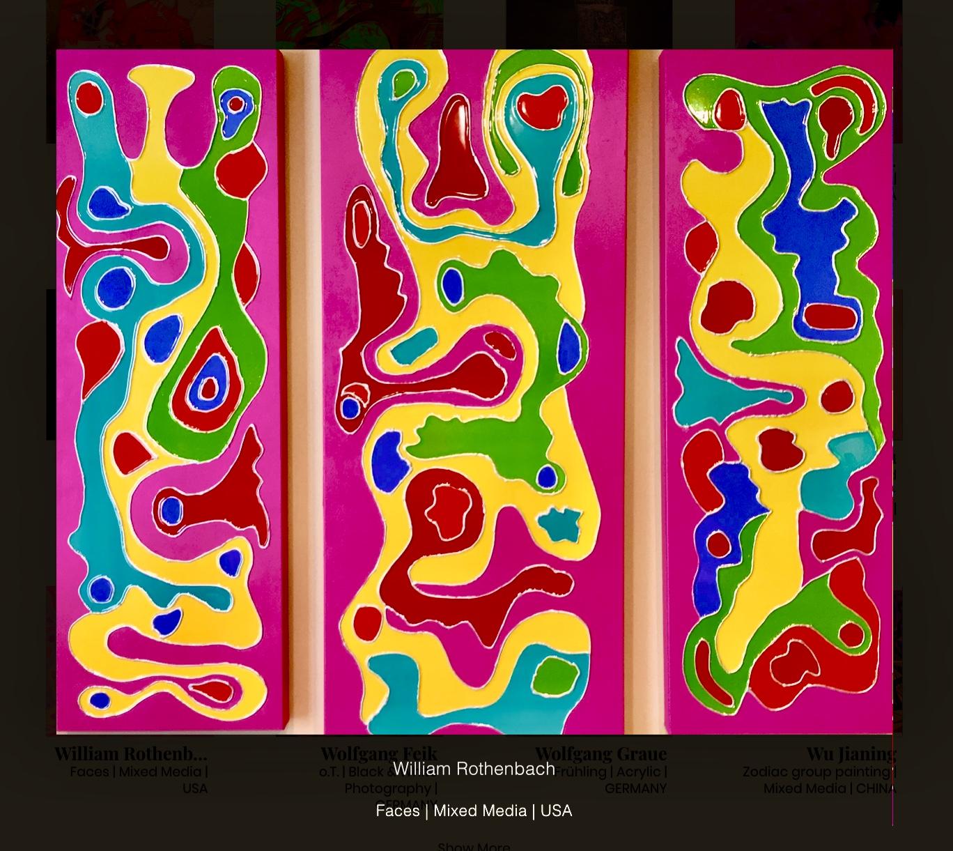 Honorable Mention, Art Show International Gallery 8th Abstract Juried International Competition
