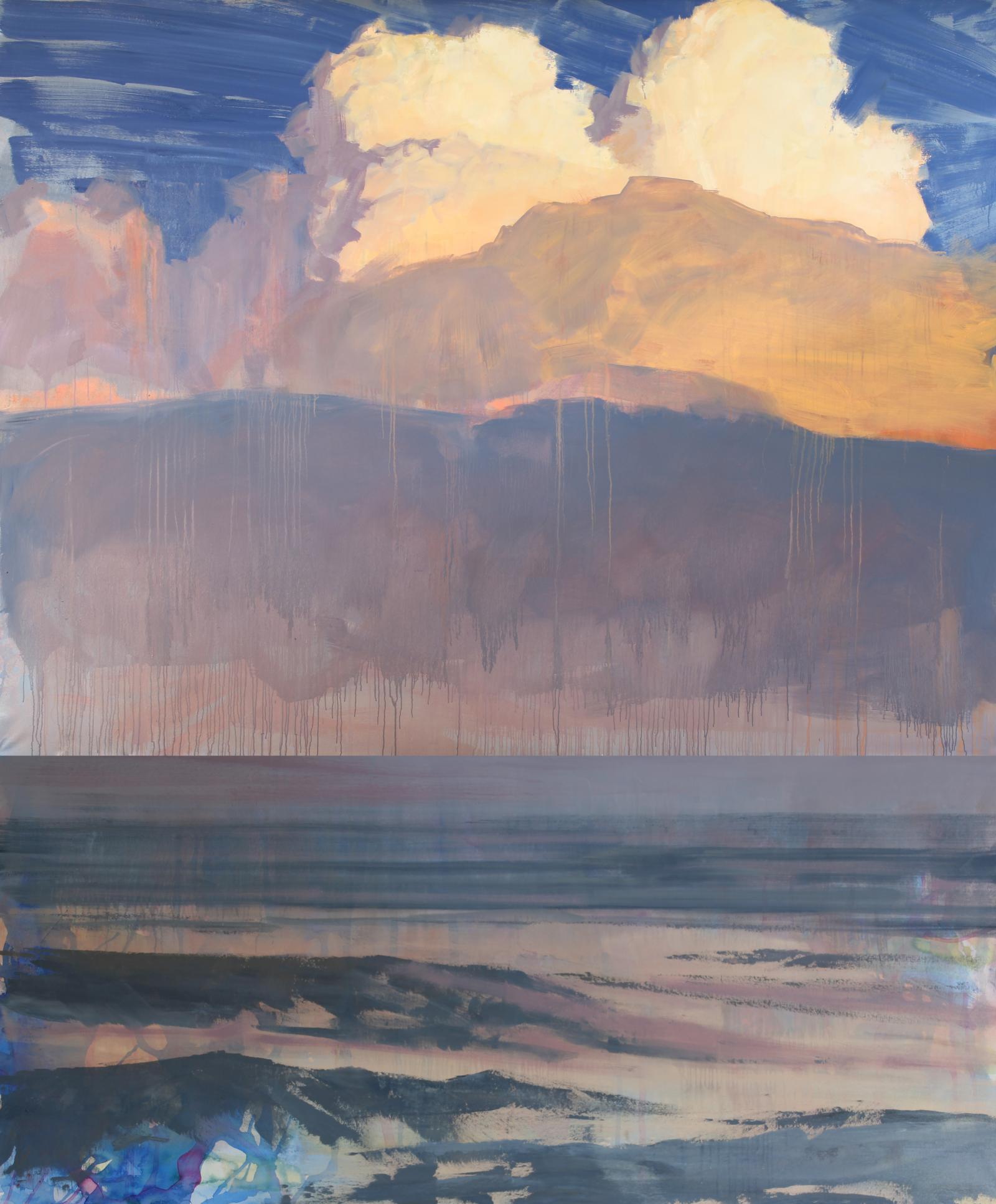 Clouds over water