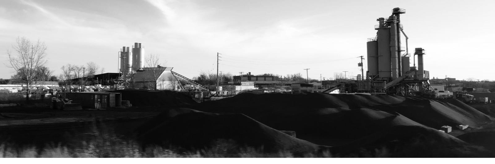 Black and White Digital Photograph made with my iPhone from a Marc Train in motion.