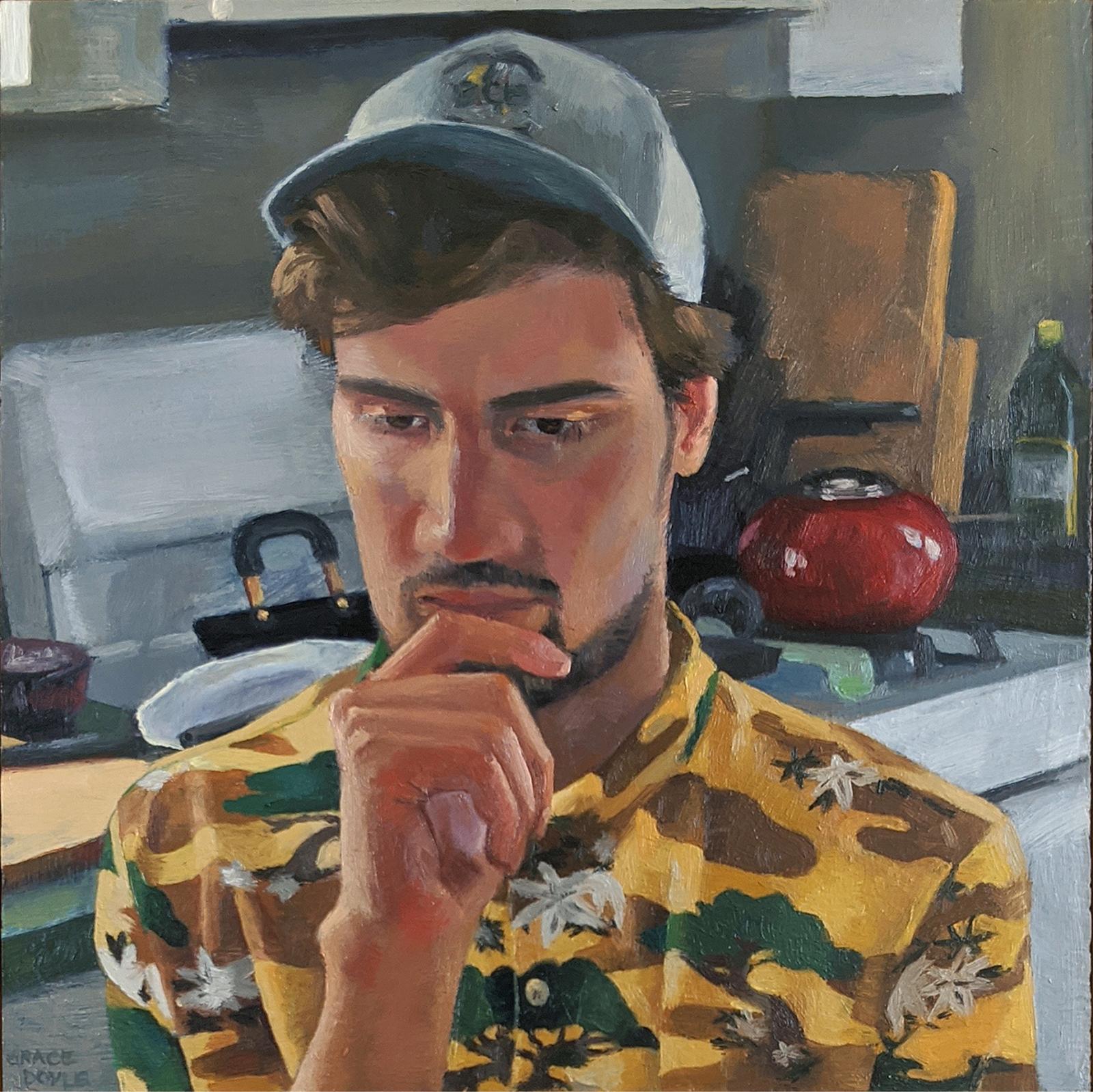 oil on panel, 8" x 8", 2020