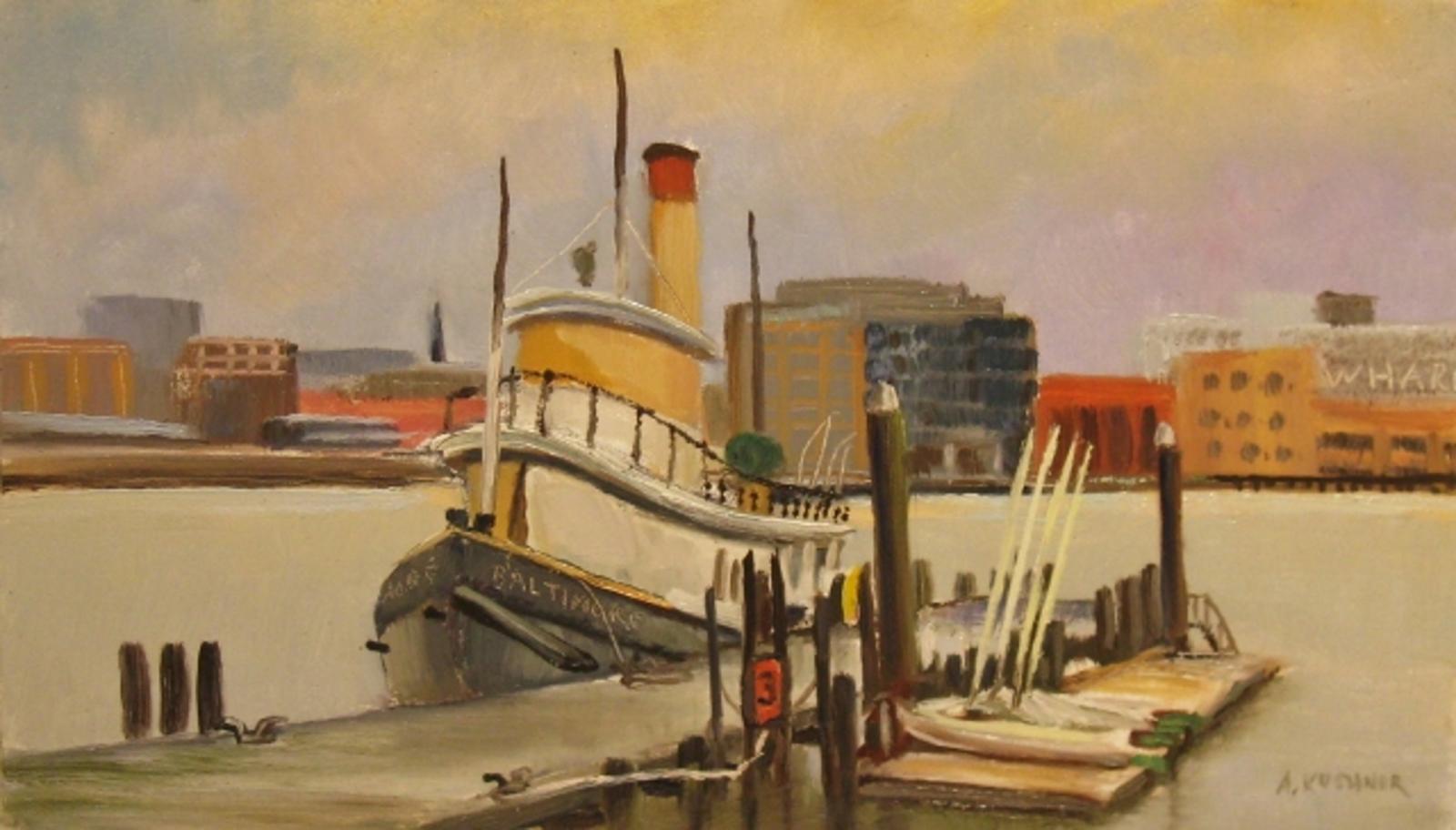 The tugboat "Baltimore" in Baltimore Harbor.