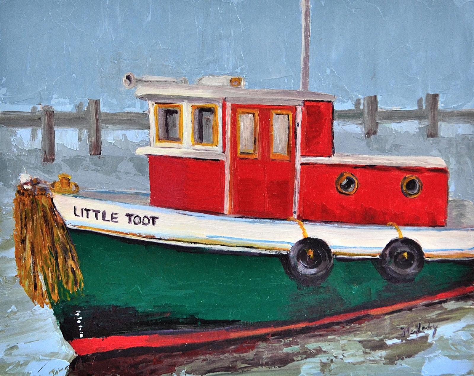 oil painting of a boat a that was at the Downrigging wknd at
Chestertown last year.