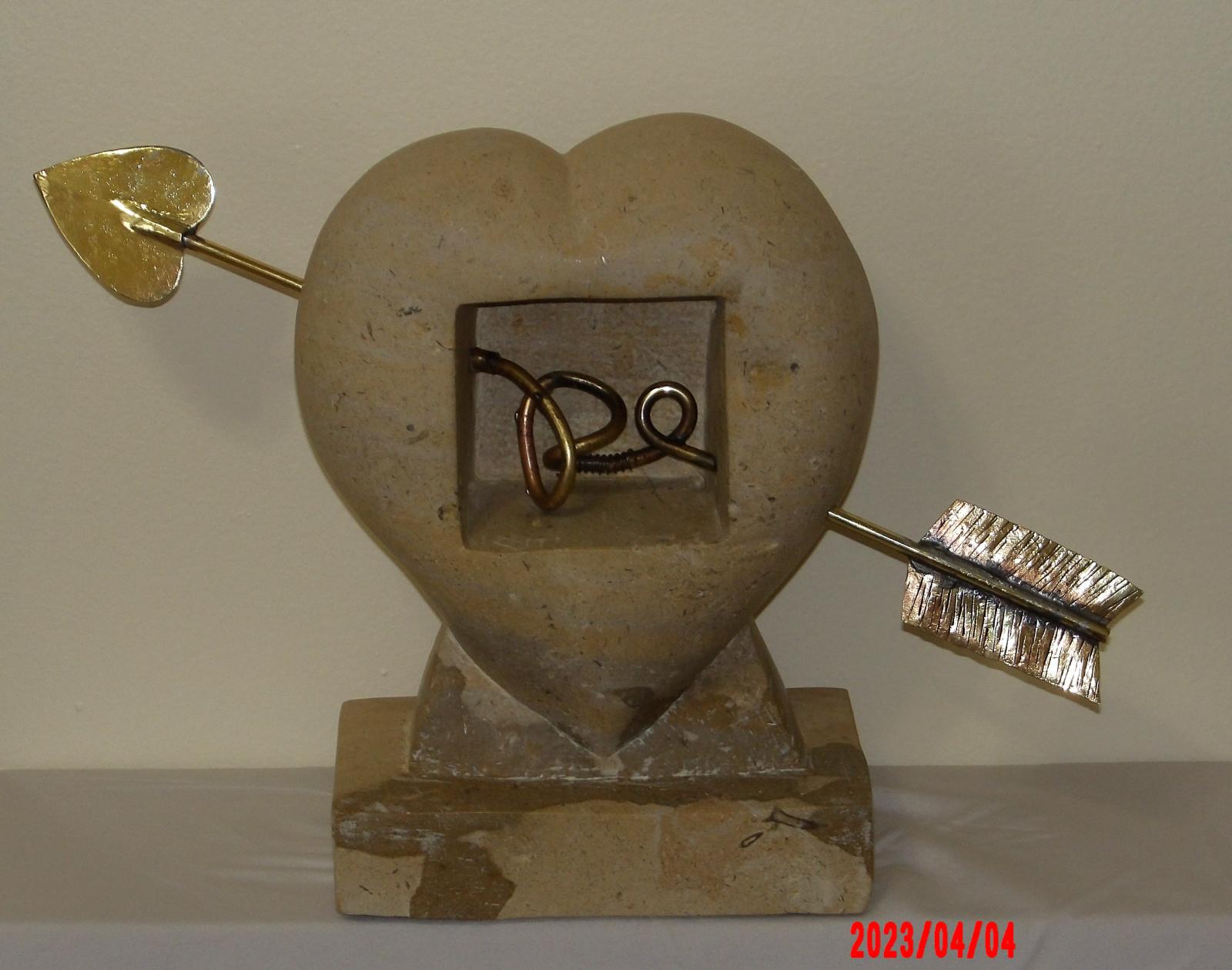 A depiction of the Cupid's heart that everyone knows.  What we don't know is what goes on inside the heart, and it's not often straightforward or pretty.