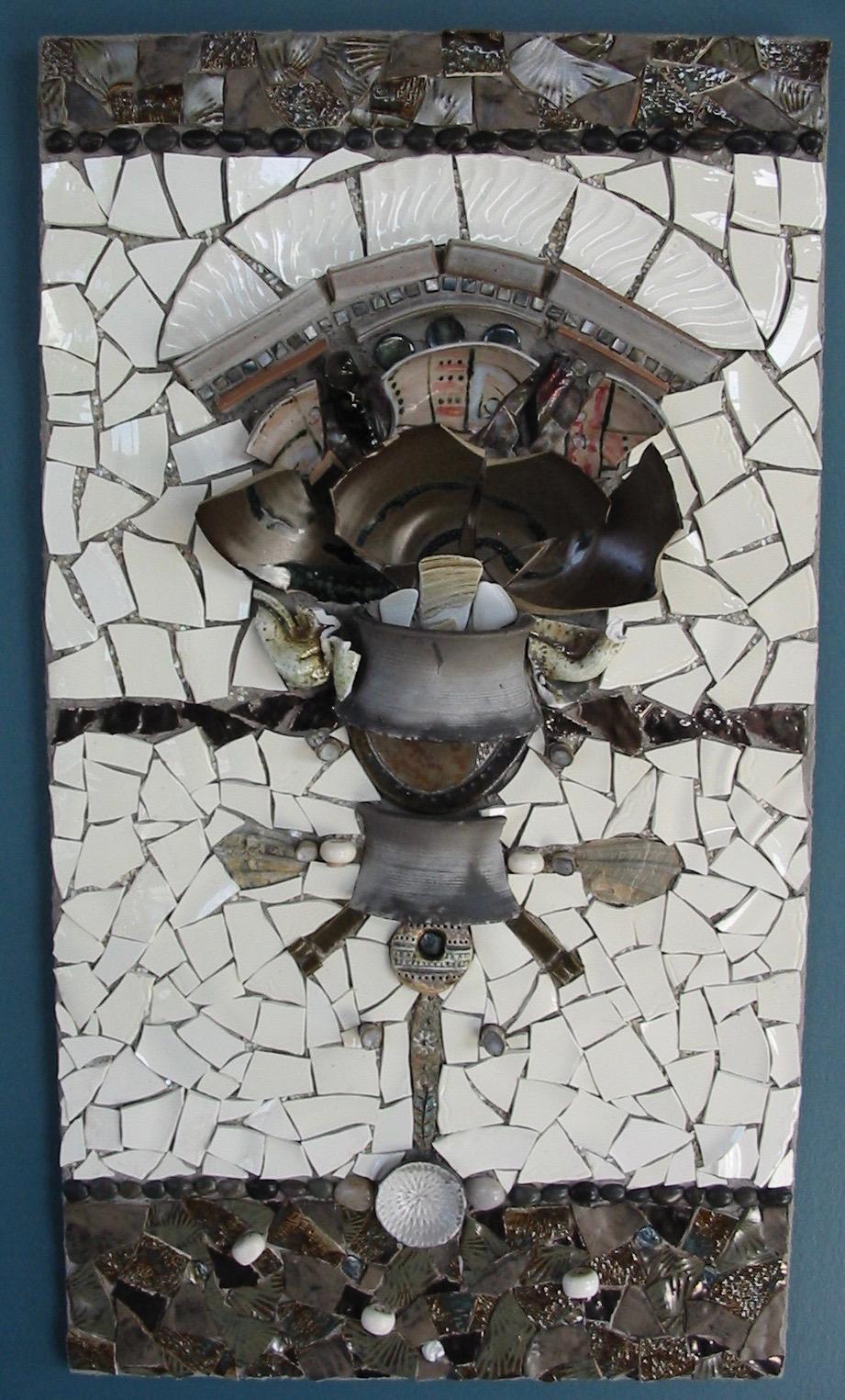 Found and formed ceramics, stone, shell, beads
