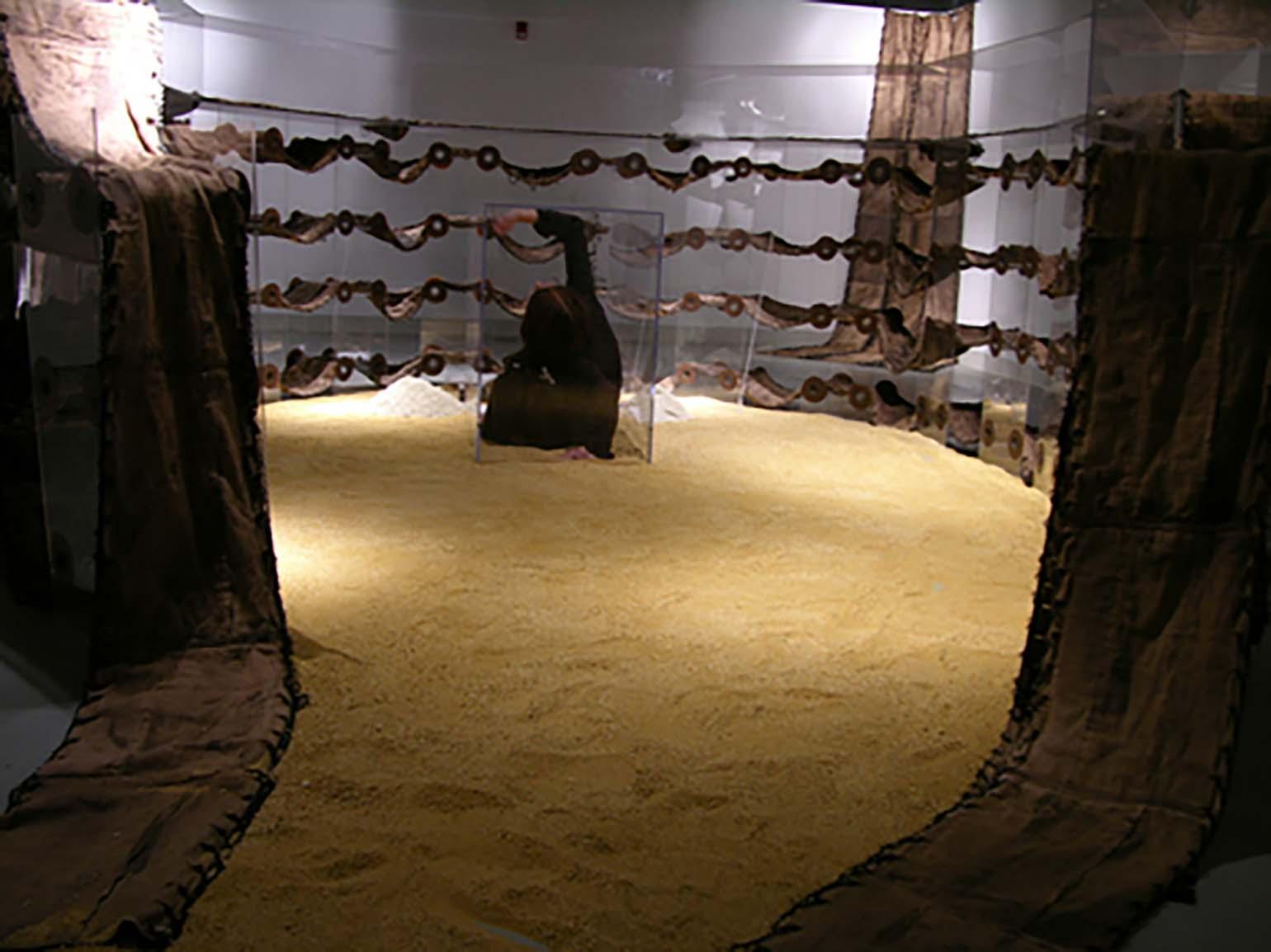 Mixed Media Installation/Performance Variable, Max. 10'x40'x35' © degree0mym