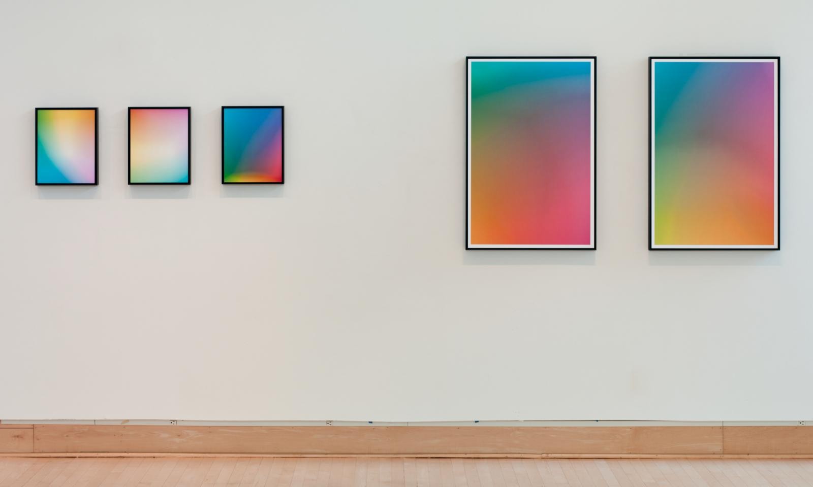 Exhibition view of from "Transcolorations" (2018) @ BlackRock Center for the Arts, Germantown, MD.

L-R: ProPhoto.icm, EktaSpacePS5.icc, ACEScg-elle-V2-g10.icc [c-type photographic prints, 11x14 (ea)], DonRGB4.icc, Inkpress_Lustre_TALBOT_201309_JDM.icc [c-type photographic prints, 24x36 (ea)]
