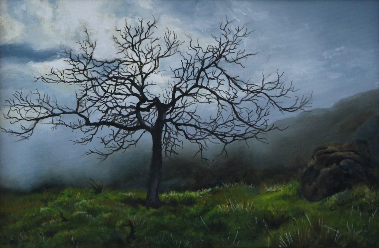 As the clouds part, a tree steps out into the spotlight to dance to a long lost primordial song.