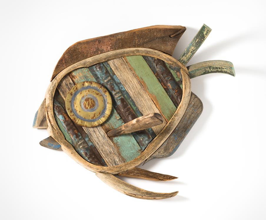 Found Object Wall Assemblage