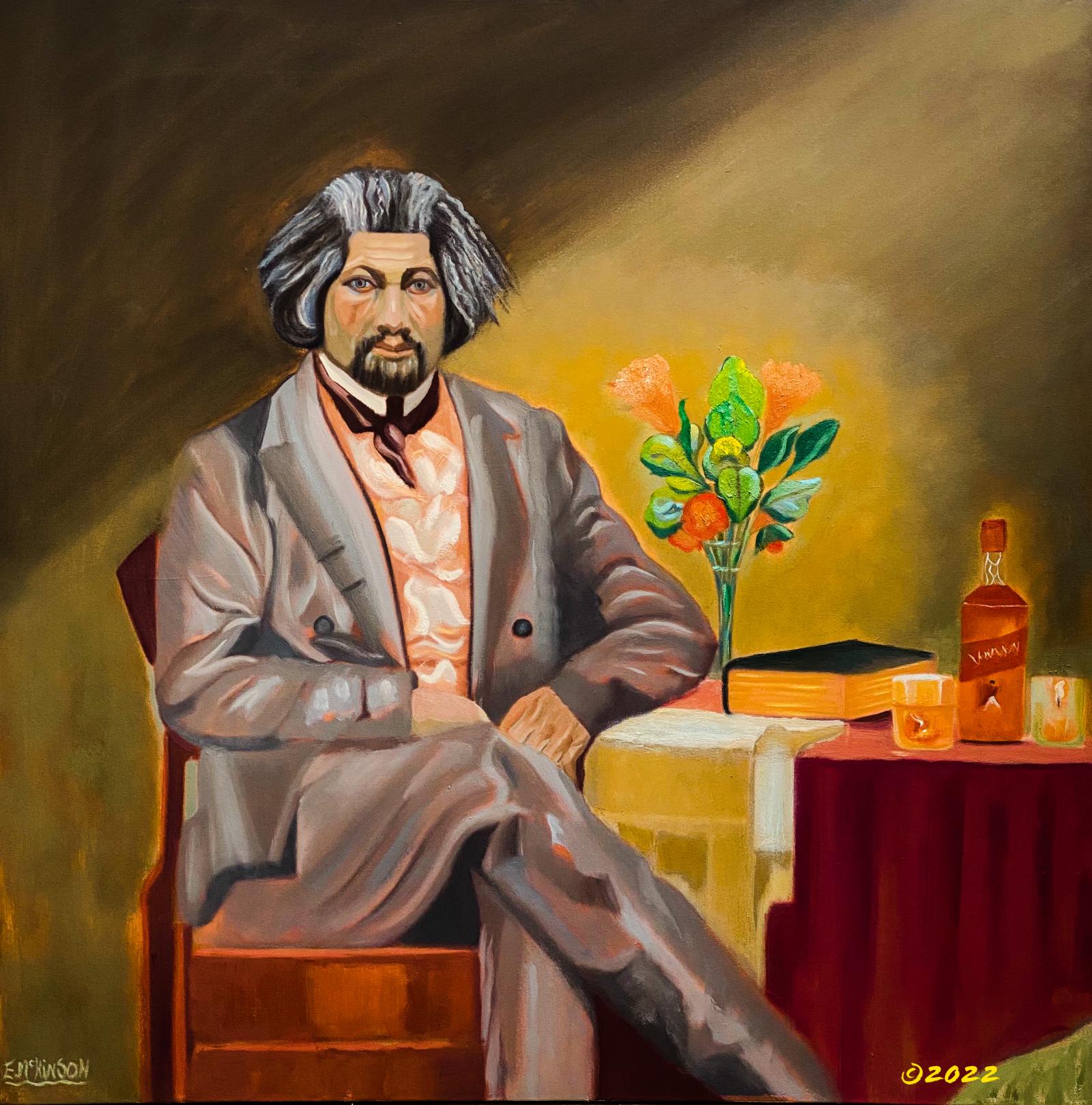 Modern Art Meets Cubism - Fredrick Douglass. Welcome to my new Series, Modern Arts meets Cubism (MAMC). This series is a combination of works influenced by Paul Cezanne and Pablo Picasso. I have been inspired by Cezanne from my youthful days and some one I truly admire for his uniqueness. With such admiration, I have incorporated the use of his technique along with a blend of Picasso to express the new form of modern arts. My way, My style!  The series is comprised of over 40 paintings which is an ongoing process. The paintings are ranging in sizes from 12 x 12 x 2 - 48 x 48 x 2 on canvas and wooden panels.