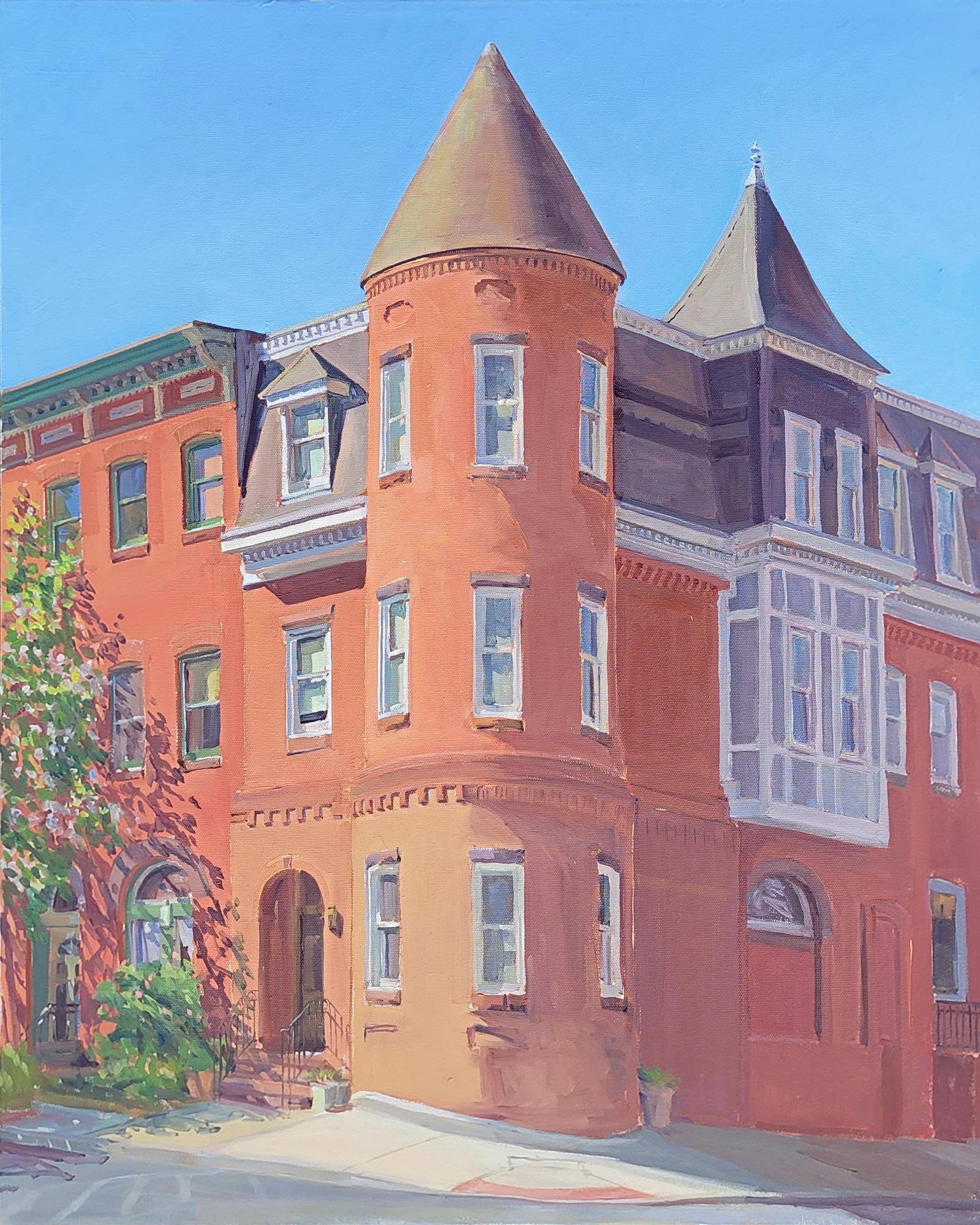 With the recent move of my gallery to Highlandtown's Arts District, I am using the neighborhood as subjects of my work. I had looked at this building over 20 years ago as a potential subject and have finally created this piece.
https://www.crystalmoll.com/oils
