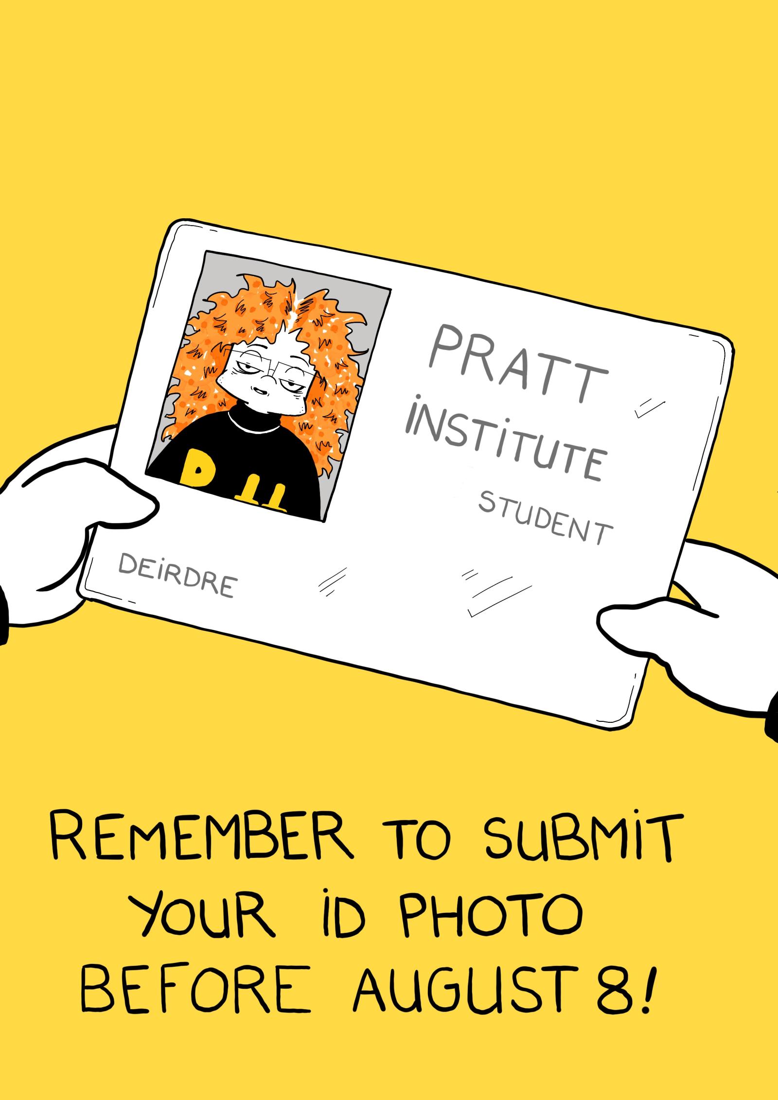 The Pratt Student orientation series included a collaboration with "Pwatt", the parody comic featuring a coffee-fiend and average campus art student. The series was informational and intended to support the student body whether graduating or incoming.