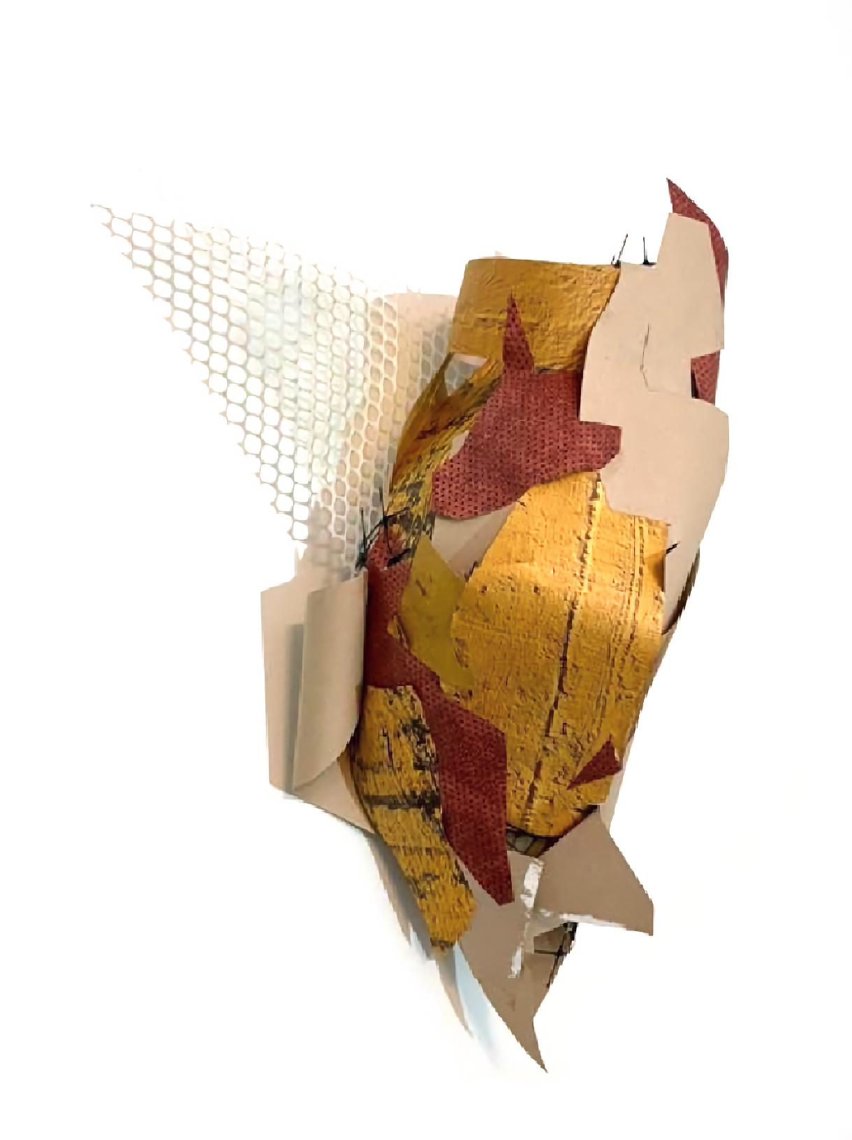 Mixed Media wall Sculpture