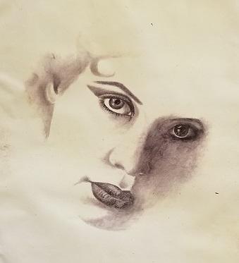 My father, Carl A. Partlow, Jr., aka Sonny, was an artist, and he taught me to draw when I was 4 years old. Pencil is still my favorite medium. This drawing is one of my favorites.