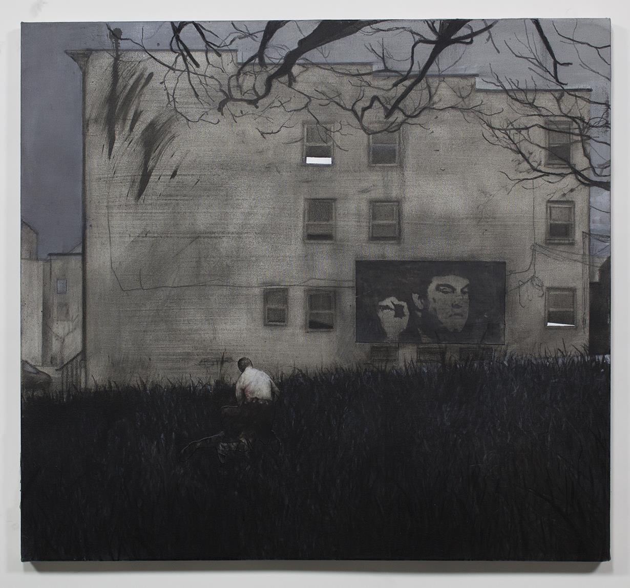 To take photos of walls throughout Baltimore City, edit them in photoshop, and use those digital compositions to create 2D mixed media works.