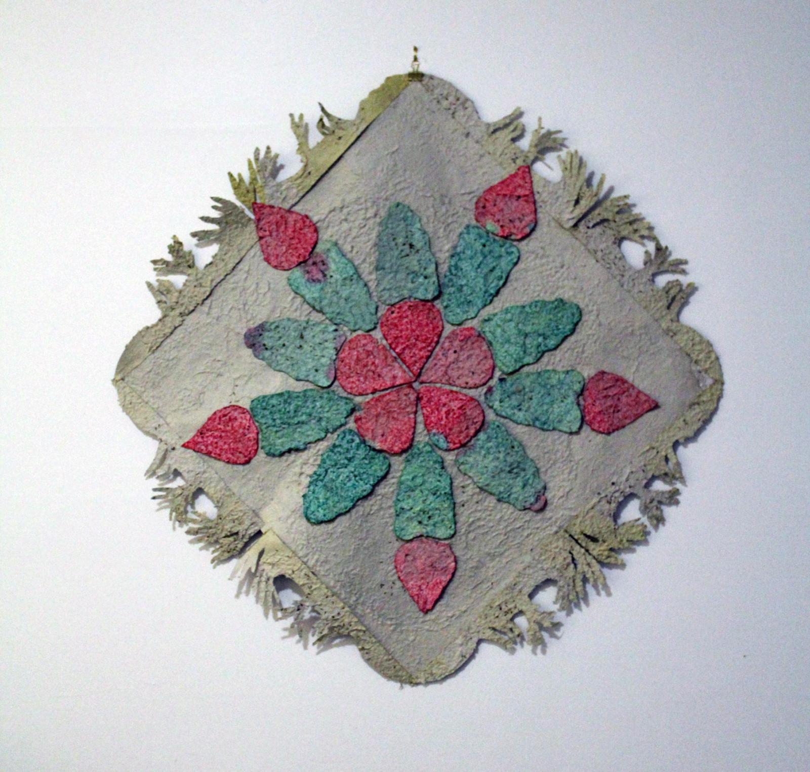 The Restoration Quilt is an act of community care, and care for the earth. The piece is imbued with phytoremediatory seeds: plants that remove metals and toxins from soil as they grow.
The quilt is meant to be placed on empty lots, or on government declared brownfield sites. It will rain, and the paper will serve as the supporting medium for the plants to sprout. The labor put into the creation of the quilt becoming the structure of support, love and beauty to come.