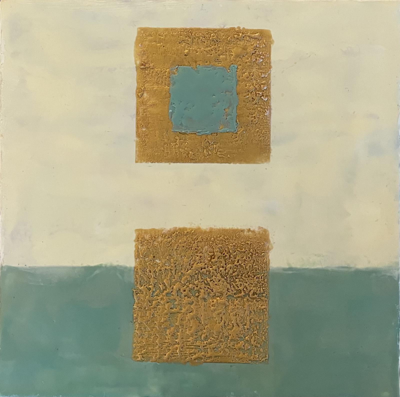 Encaustic on cradled Ampersand encaustibord panel