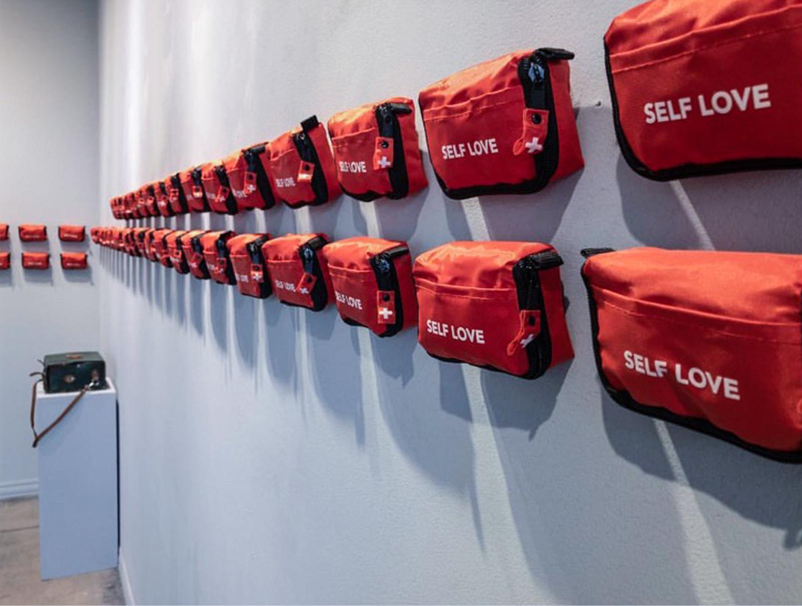 Installation at Thousand Words Exhibition