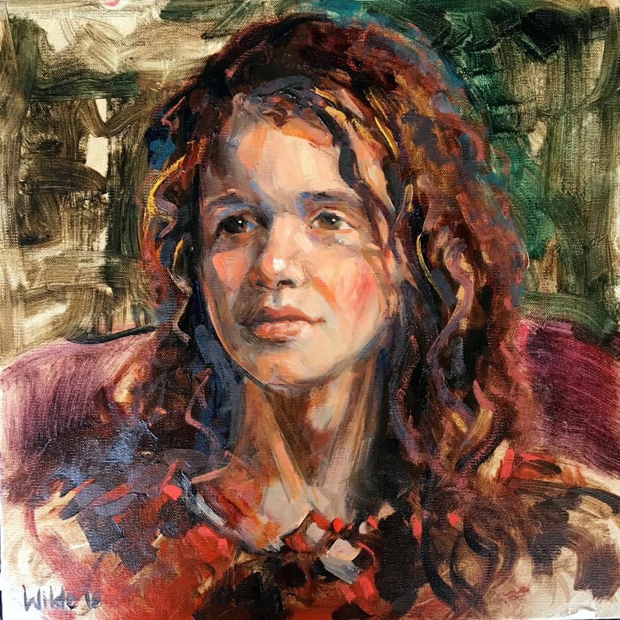 Sari was created in a live two hour Alla Prima session and will be included in my community portrait project. Portraits from Havre De Grace will included over 100 portraits all created in live model sessions. This exhibition scheduled for March of 2019 at Artists Emporium 220 N. Washington Street, HDG, MD.