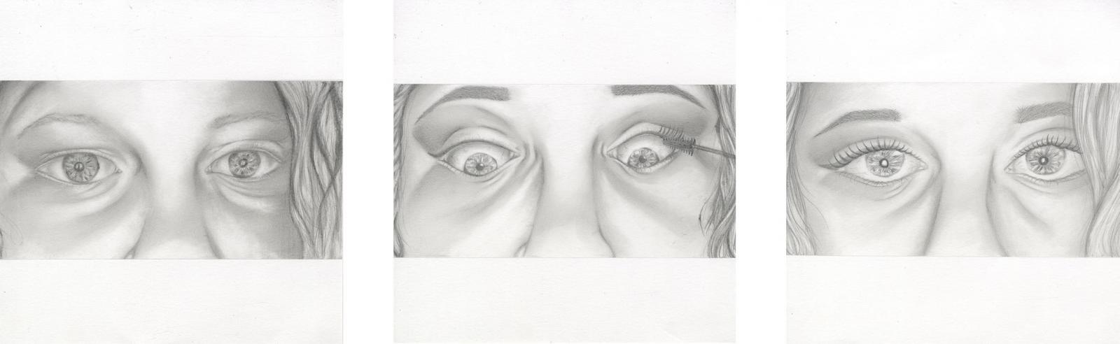 "I've always been constantly concerned with concealing my face and would have to have a complete face of makeup. My eyes appear to be pink and puffy with little to no eyelashes and mascara has always been a necessity. I feel like an embarrassment when out in public."