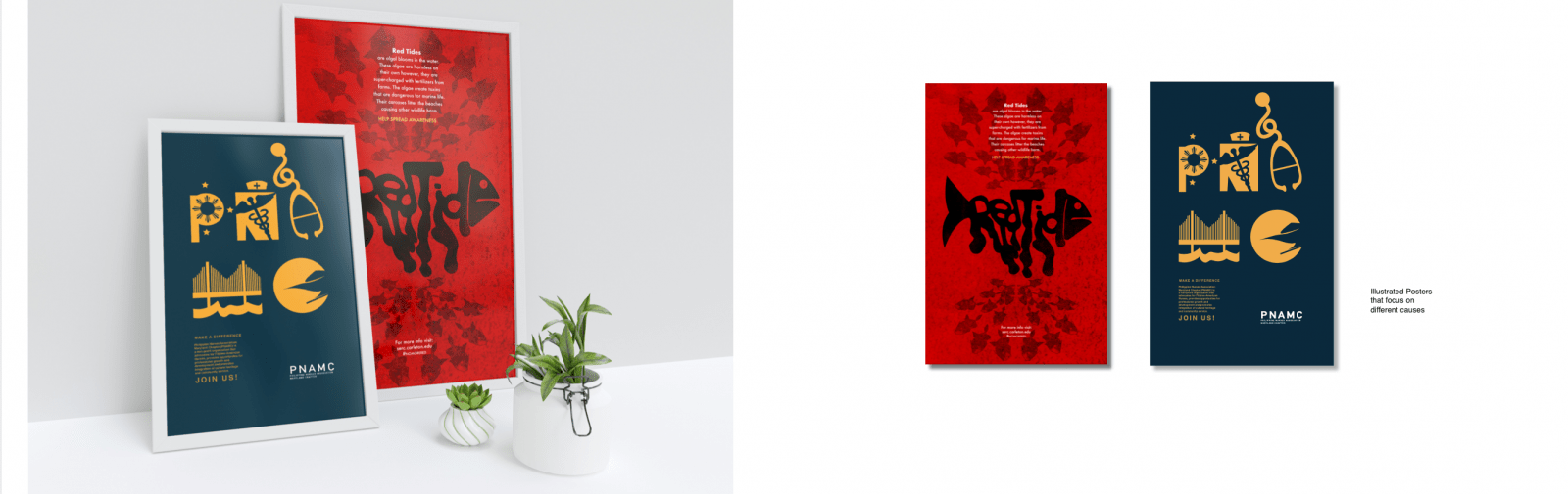 Created and printed out posters for various organizations including Philippine Nurses Association and environmental club