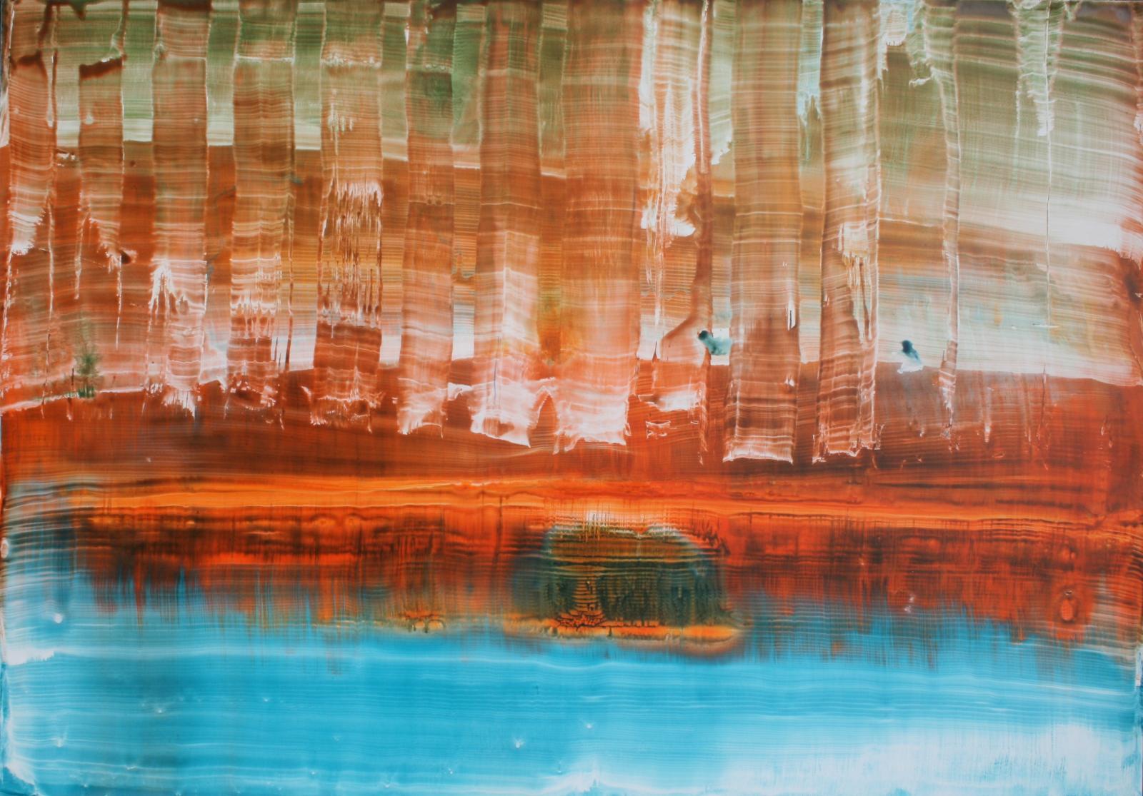 This work was also painted in the spring of 2023. 