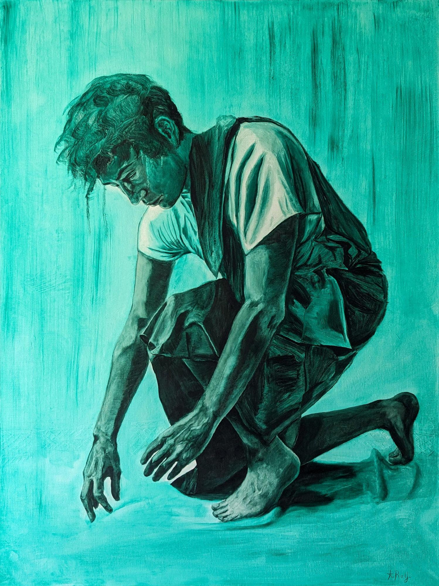 Searching in Green
2024
Oil on Canvas
30" x 40"