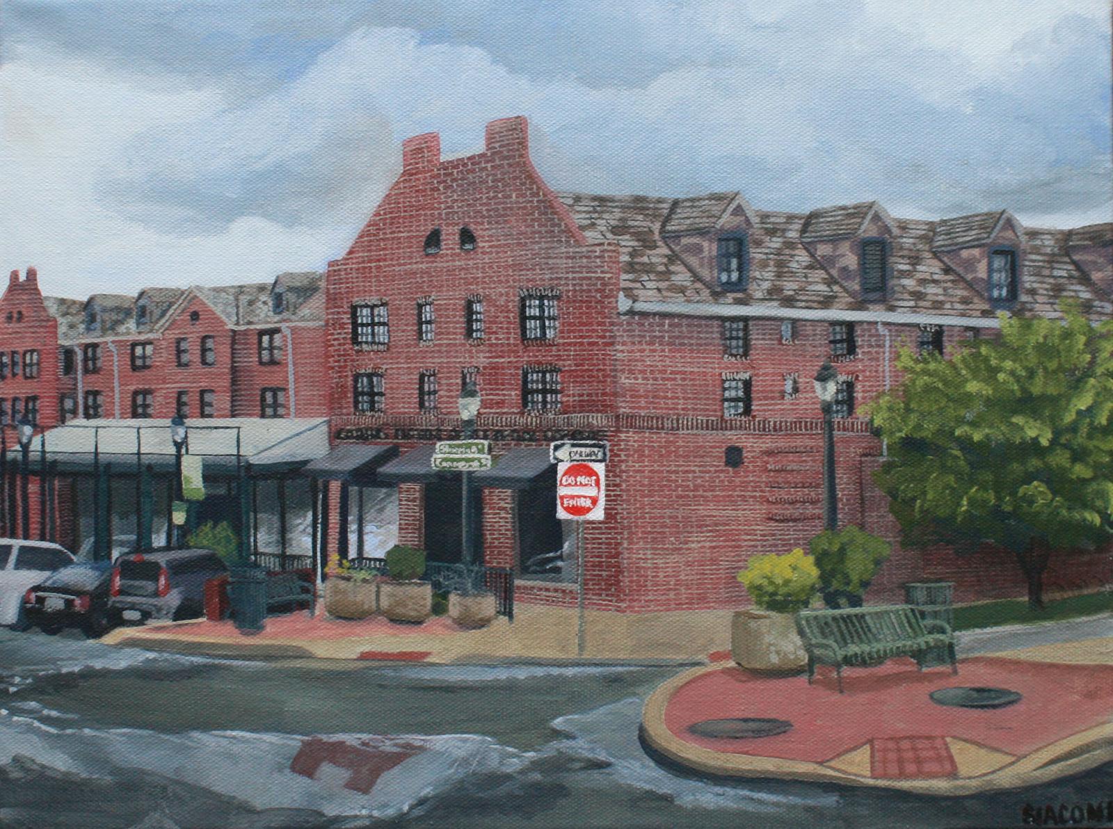 Plein air painting