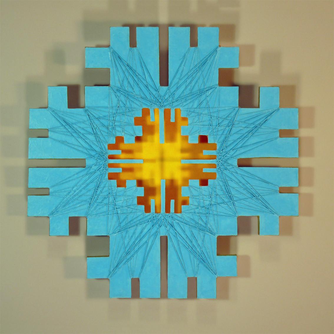Wall hung sculpture