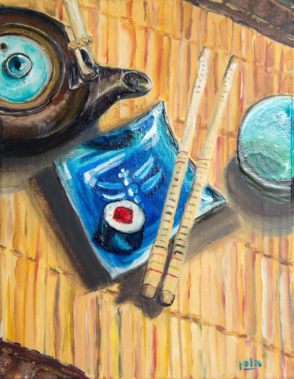 In class painting