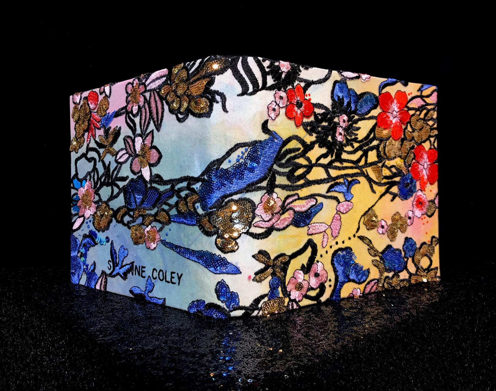 For me, books have always been priceless time capsules, used to pass down experiences, stories, values and aspiration to the far removed generations. Sweet Semblance is one of fifteen unique handmade books from my Love Sonnets from Shakespeare to Baltimore series.