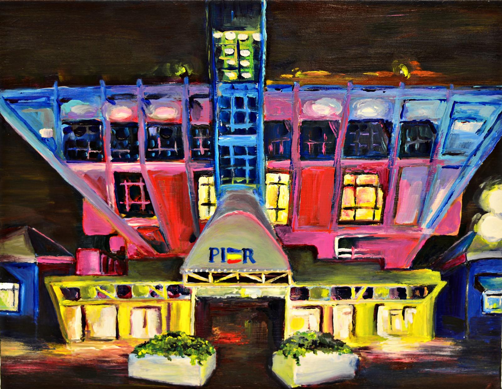 Acrylic painting