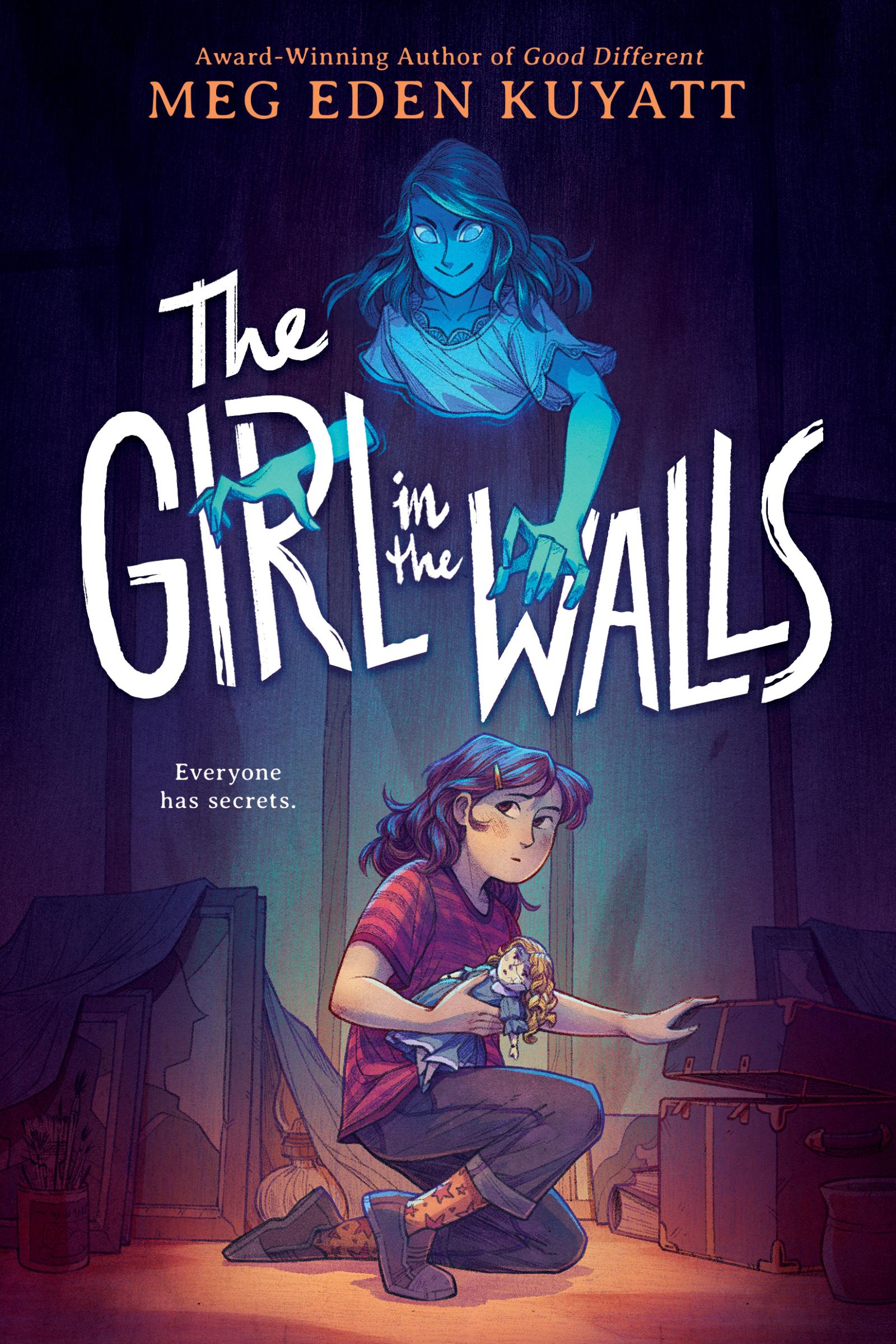 A ghost resides in the walls, and V must decide if it is an ally or an enemy. The wrong decision could destroy her and her family.

After a hard school year, V goes to her Grandma Jojo's house for the summer to get away from it all. But unlike neurodivergent, artistic, sock-collecting V, Jojo is uptight, critical, and obsessed with her spotless house. She doesn't understand V, and V is sure she's doomed to have the worst summer ever.

Then V starts hearing noises coming from inside the house's walls: knocks, a girl crying, and echoing voices. When she finds a ghostly girl hiding in the walls, they seem to have an immediate connection. This might be V's chance to get back at her perfect grandmother by messing with her just a little bit.