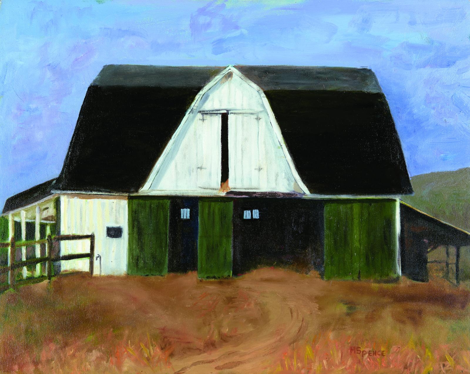 The tractor was housed in this barn. The tractor was used to cut the fields and plow the troughs for planting the seeds for corn and green beans. There were five children. One would dig the hole, one put the seed into the hole, one cover the hole, one water the hole and one to make sure nothing was missed.That was how this barn was known. It was the Tractor Barn and it holds many of those happy memories.