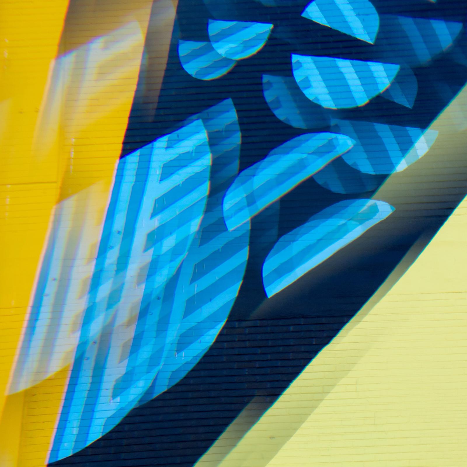 The world looks different shot through a prismatic lens. With the help of a filter added to my camera I was able to explore the long lost photographic style of Vortography. Here I have shot the mural along the cultural trail in Hagerstown. 