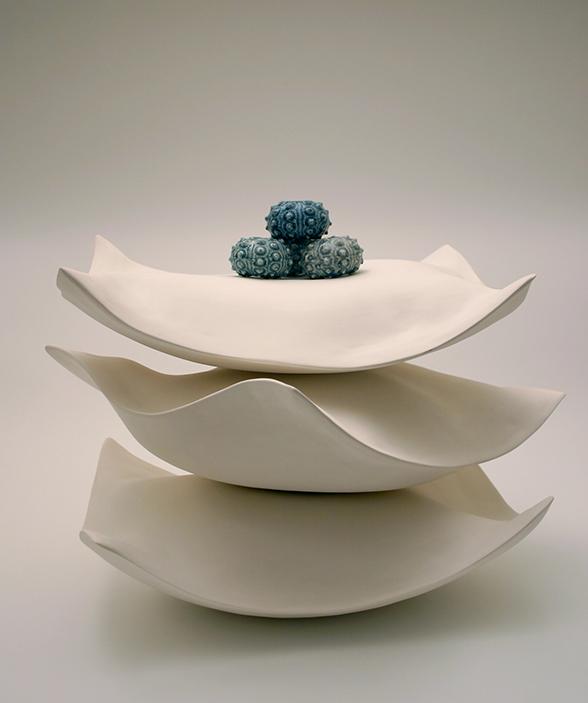 Hand built porcelain