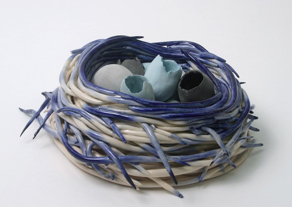 Hand built porcelain clay 