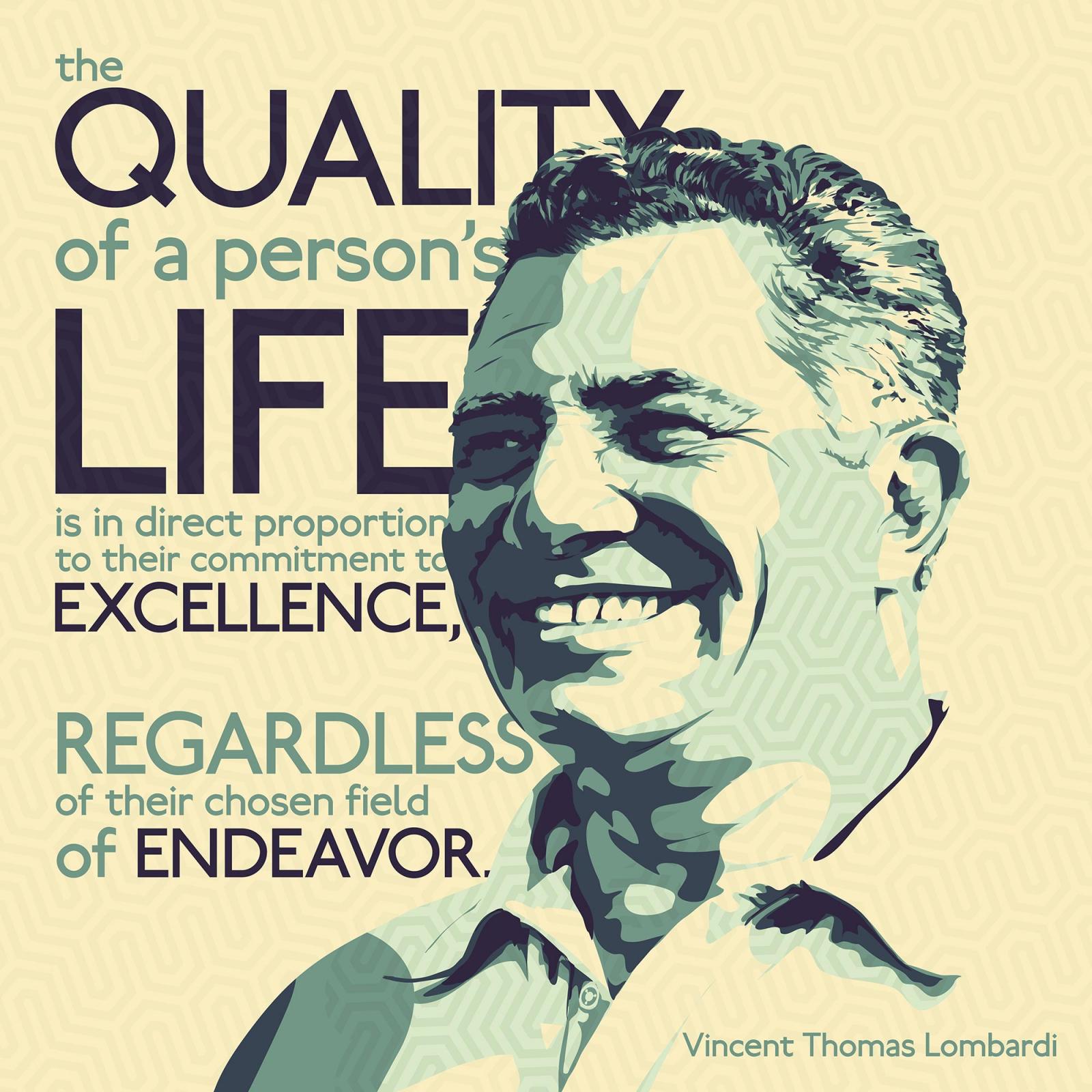 The quality of a person's life is in direct proportion to their commitment to excellence, regardless of their chosen field of endeavor.
This was created for Reddit's 2014 Arbitrary Day; Benjamin was paired with redditor Faffri, who is a big fan of the Green Bay Packers. Lombardi immediately came to mind, and the piece was born!
A video of the creation of this piece can be seen here: https://www.youtube.com/watch?v=-aKuHzjmb3c&feature=youtu.be