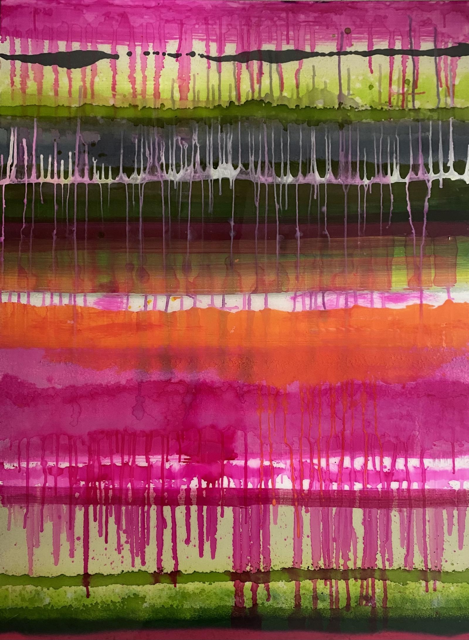 The piece reminds me of the warm hot summer.