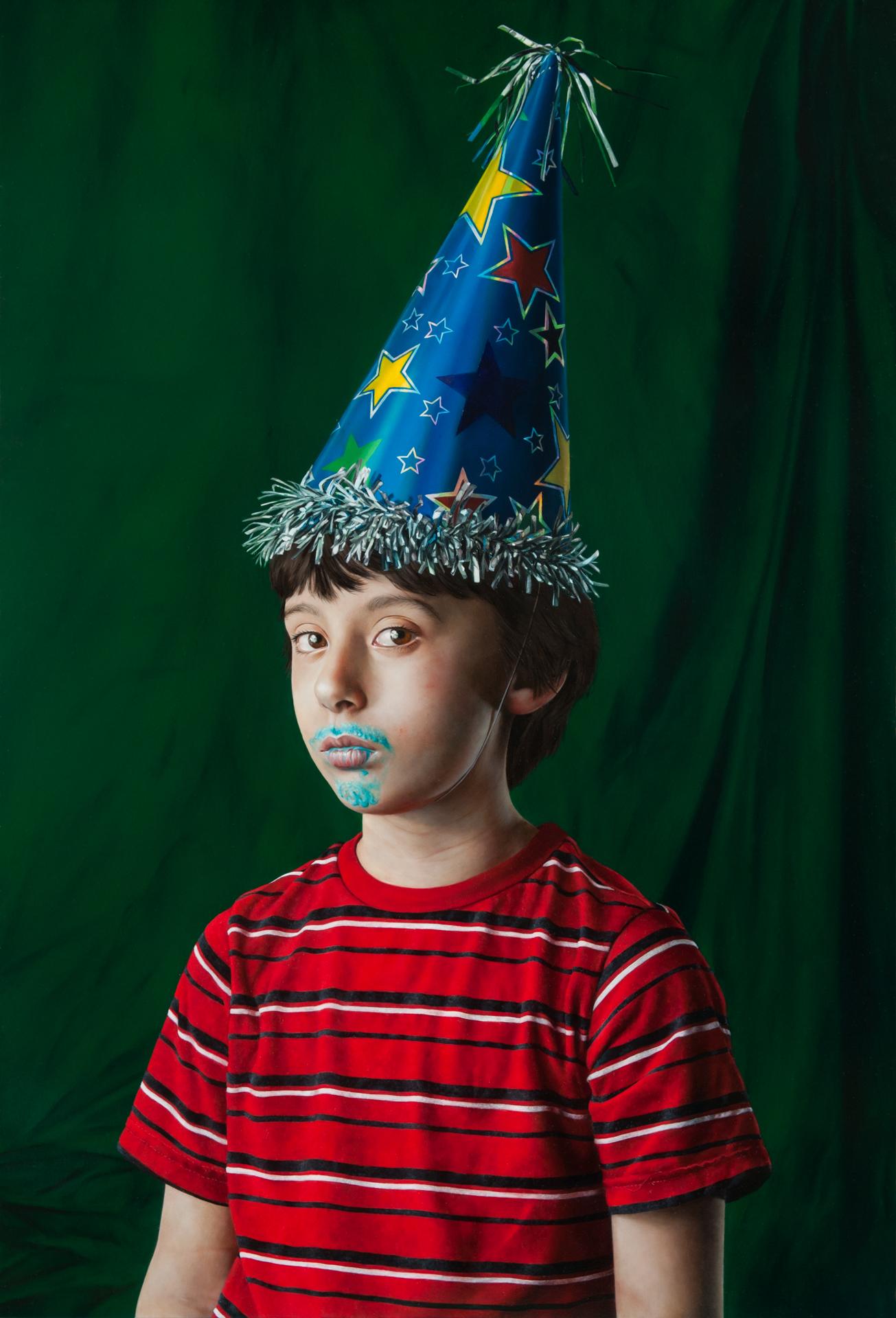 Youth in a Party Hat