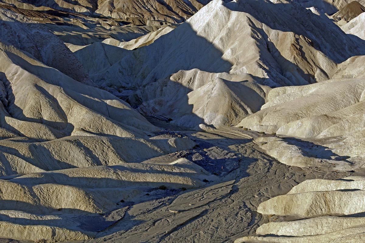 Photograph taken just after dawn in Death Valley when the light and shadow was most prevalent.