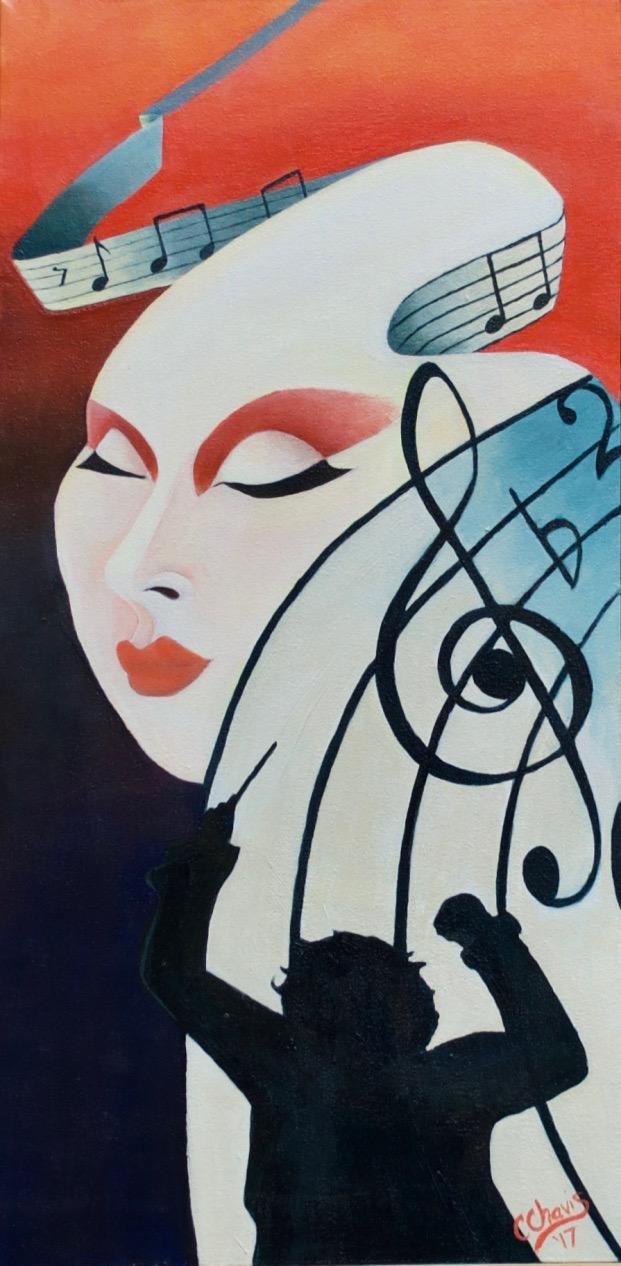 My expression on how it feels to listen to Beethoven's Symphony #9.