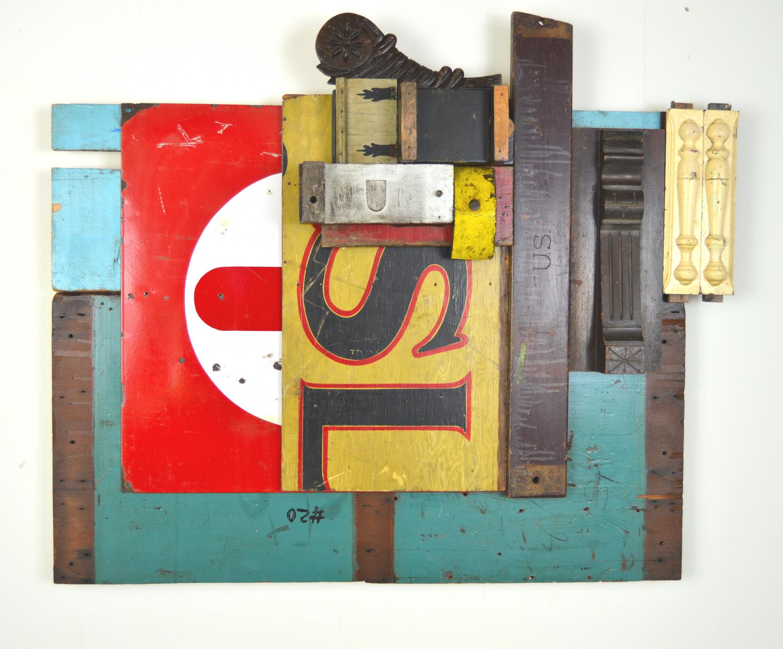Mixed media assemblage