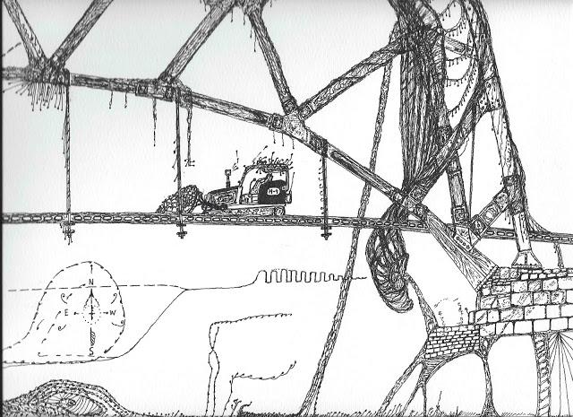 Friction's effect on the bridge design is abstractly illustrated.