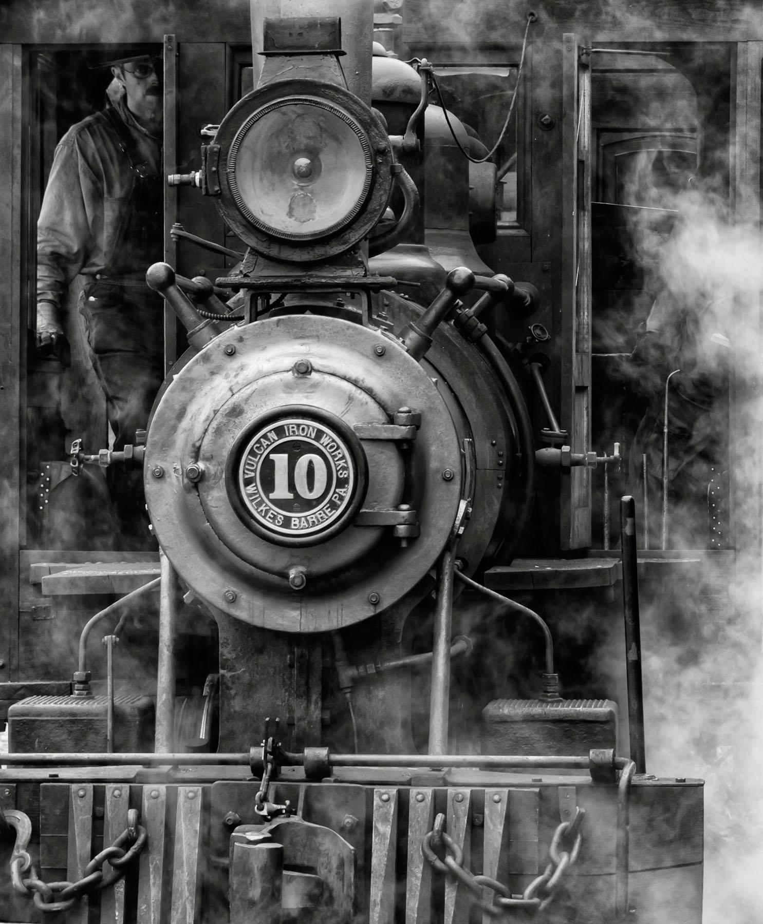 Narrow Gauge Railroad Engine