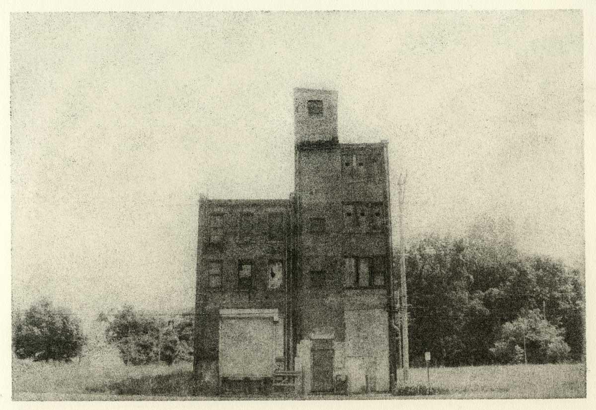 Braddock has numerous buildings that are scheduled for demolition, and of course no longer has numerous buildings that have been taken down. In this particular instance it appears that all has been removed around this building. Despite the look, I believe that this building is currently being used.