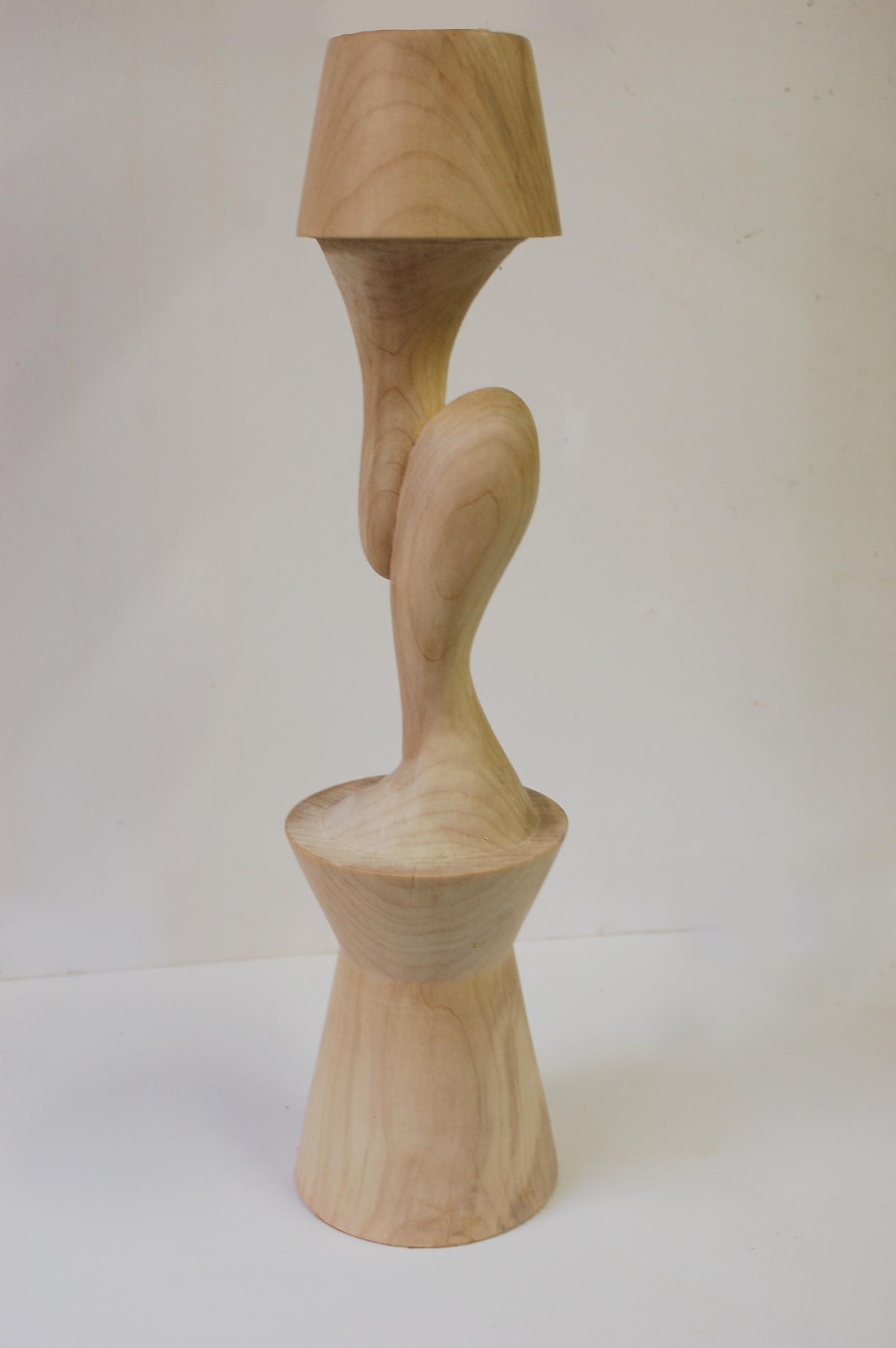 Turned and Carved Sugar Maple